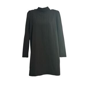 Halogen Black Long‎ Sleeve Dress with Back Tie Detail Size XS